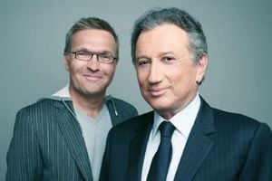 Laurent Ruquier et Michel Drucker