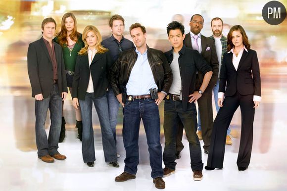 Le cast de "FlashForward"