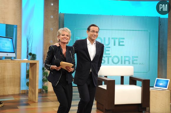 Sophie Davant et Jean-Luc Delarue