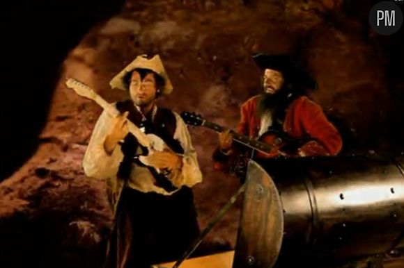 Matthieu et Louis Chedid dans le clip de "Tu peux compter sur moi"