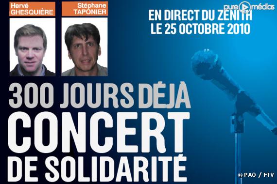 Le concert de France 3 en solidarité pour les journalistes enlevés