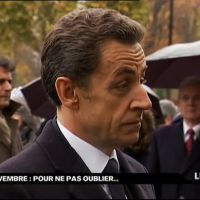 Zapping : Nicolas Sarkozy agacé lors des cérémonies du 11 novembre