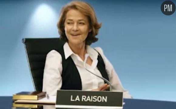 Charlotte Rampling, dans une publicité pour Allianz