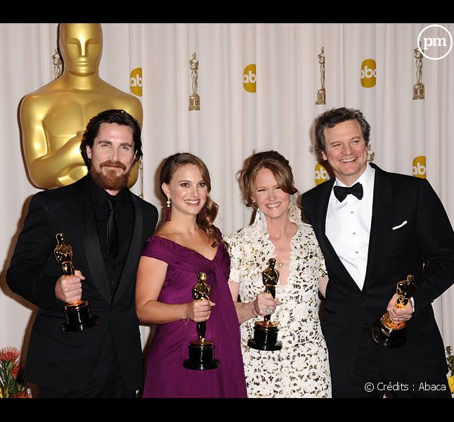 Christian Bale, Natalie Portman, Melissa Leo et Colin Firth