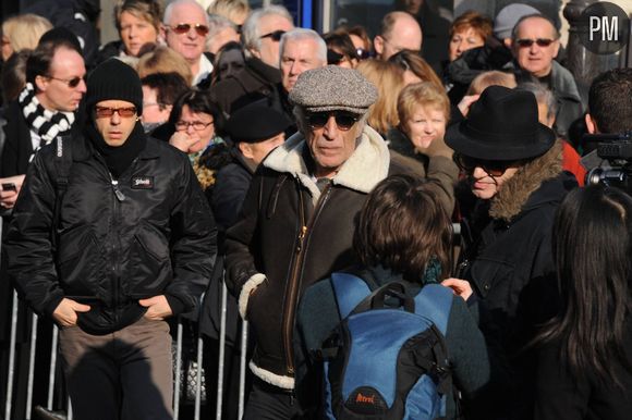 Les obsèques d'Annie Girardot le 4 mars 2011 à Paris.