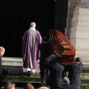 Les obsèques d'Annie Girardot le 4 mars 2011 à Paris.