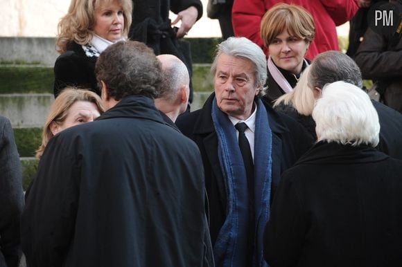 Les obsèques d'Annie Girardot le 4 mars 2011 à Paris.