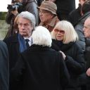 Les obsèques d'Annie Girardot le 4 mars 2011 à Paris.