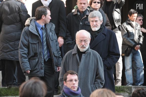 Les obsèques d'Annie Girardot le 4 mars 2011 à Paris.