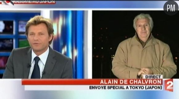 Alain de Chalvron, le 13 mars 2011 au JT de France 2