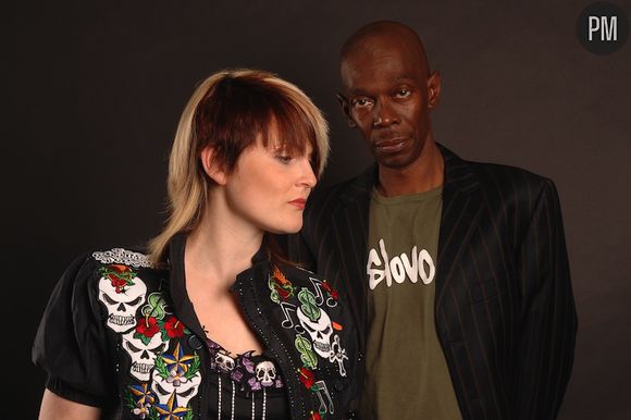 Sister Bliss et Maxi Jazz du groupe Faithless