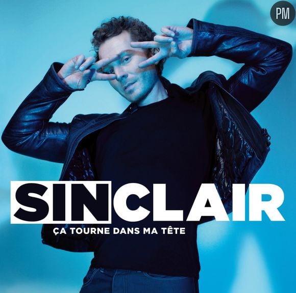 La pochette du single "Ca tourne dans ma tête" de Sinclair