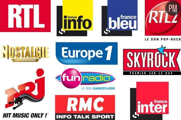 Logos des radios