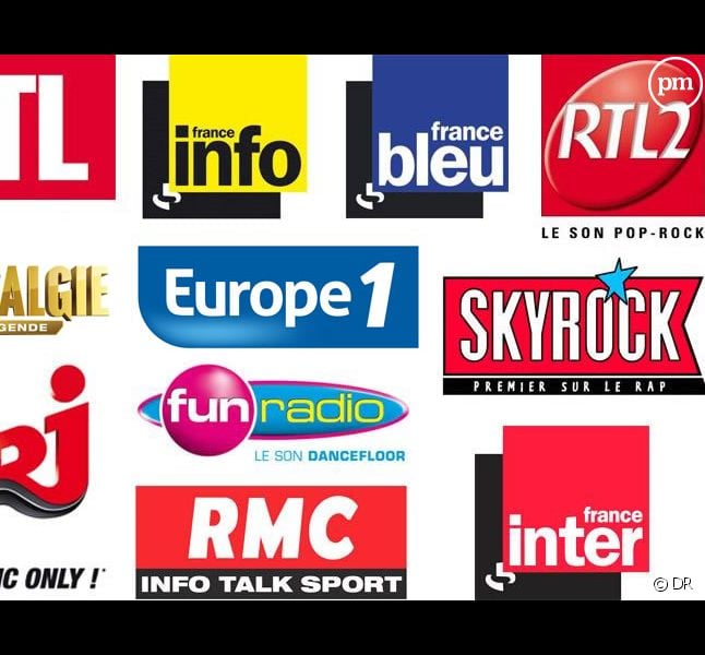 Logos des radios