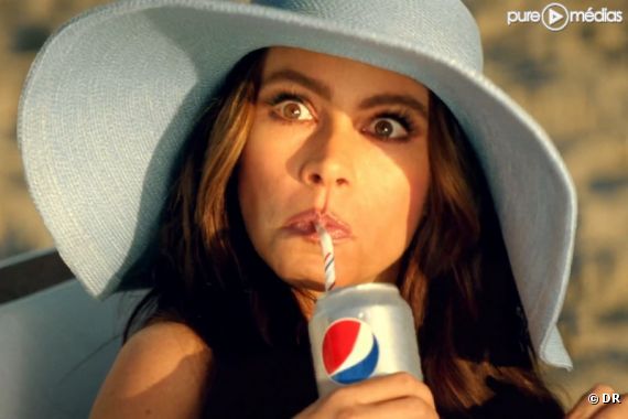 Sofia Vergara dans la pub "Diet Pepsi"