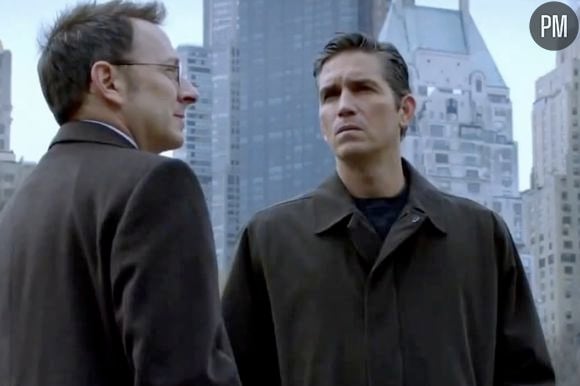 Michael Emerson et Jim Caviezel dans "Person of Interest"