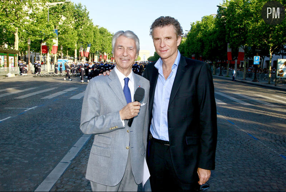 Jean-Claude Narcy et Denis Brogniart.