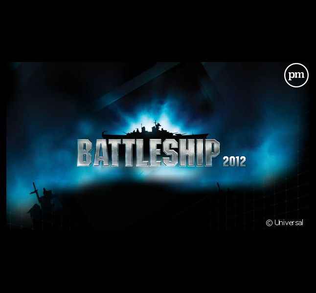 Une affiche teaser du film américain "Battleship".