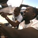 Jay-Z et Kanye West dans le clip de "Otis"