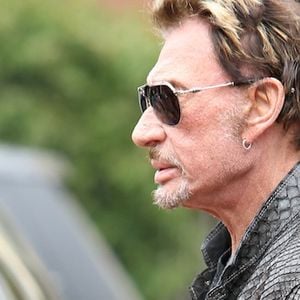 Johnny Hallyday, en avril 2011