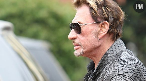 Johnny Hallyday, en avril 2011