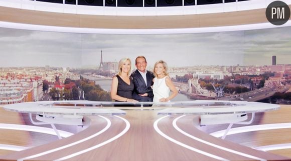 Apercu du nouveau décor des JT de TF1.