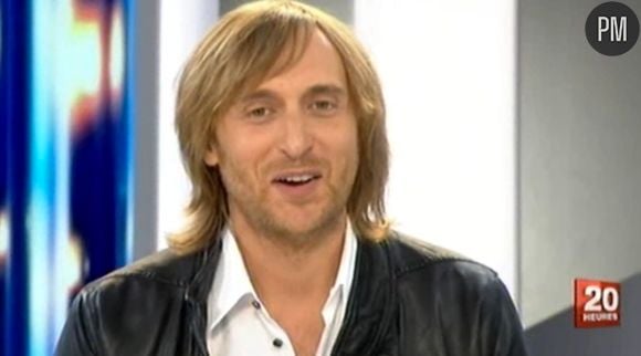 David Guetta invité du "20 Heures" de France 2, le 29 août 2011