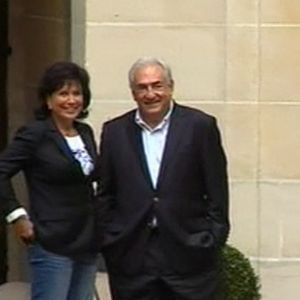 DSK et Anne Sinclair, le 4 septembre 2011 à Paris.