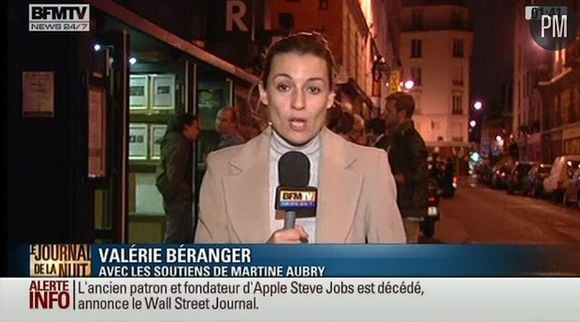 BFM TV est la première chaîne à annoncer la mort de Steve Jobs dès 1h41.