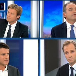 Jean-François Copé au 20 heures de France 2 le 16 octobre 2011.