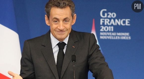 Nicolas Sarkozy, à Paris, le 21 octobre 2011