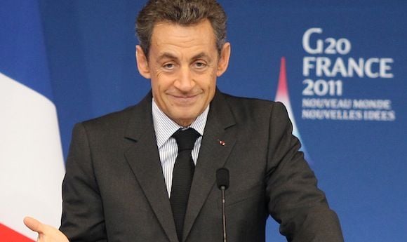 Nicolas Sarkozy, à Paris, le 21 octobre 2011