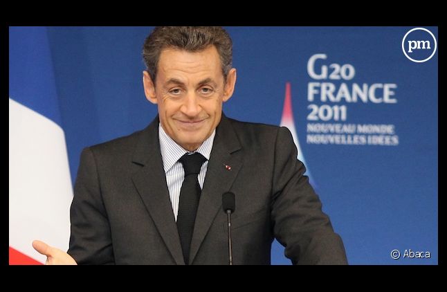 Nicolas Sarkozy, à Paris, le 21 octobre 2011