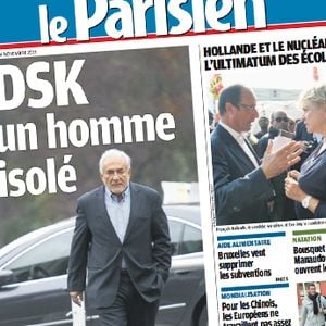 La Une du Parisien/Aujourd'hui en France daté du 14 novembre 2011.