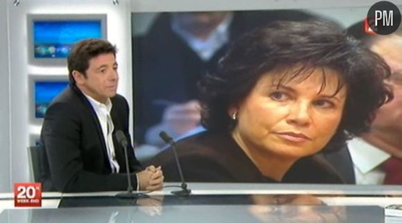 Patrick Bruel, invité du 20 heures de France 2 le 20 novembre 2011.