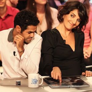 Jamel Debbouze et Florence Foresti invités d'Arthur sur le plateau des "Enfants de la télé" sur TF1