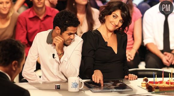 Jamel Debbouze et Florence Foresti invités d'Arthur sur le plateau des "Enfants de la télé" sur TF1