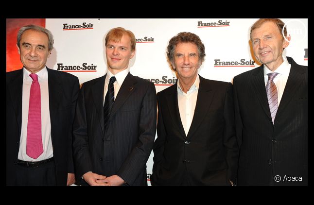Beaucoup de personnalités politiques s'étaient réunies pour le lancement de la nouvelle formule de France Soir, le 17 mars 2010.