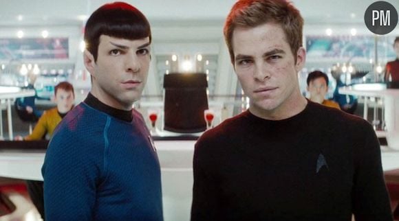 Zachary Quinto et Chris Pine dans "Star Trek"