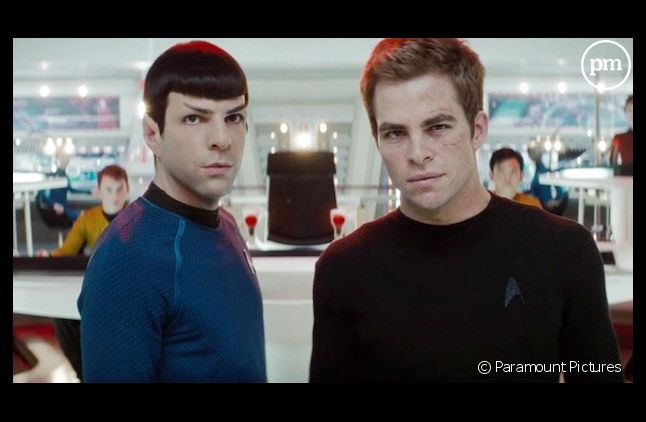Zachary Quinto et Chris Pine dans "Star Trek"