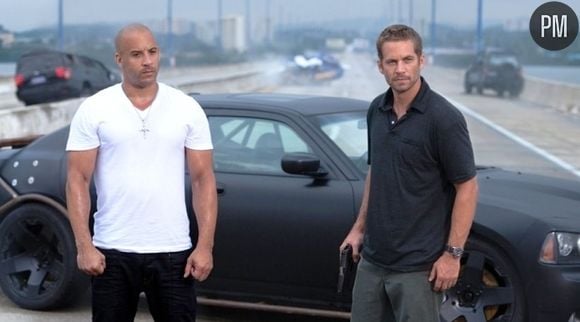 Vin Diesel et Paul Walker dans "Fast & Furious 5"