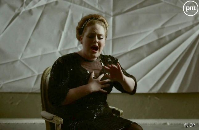 Adele dans le clip de "Rolling in the Deep"