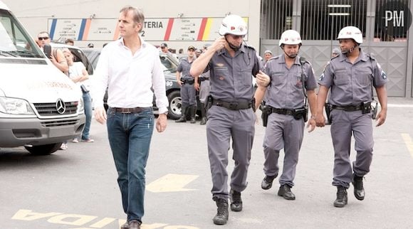 Bernard de la Villardière, à Sao Paulo