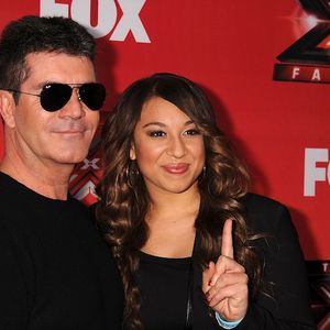 Simon Cowell et Melanie Amaro