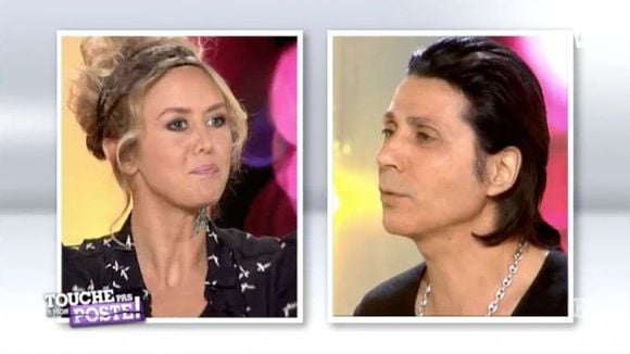 Enora Malagré "dégoûtée" par Jean-Luc Lahaye dans "Touche pas à mon poste", le 22 mars 2012 sur France 4