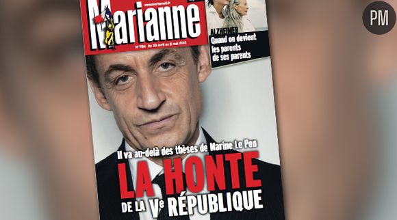 La Une de l'hebdomadaire Marianne.