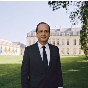 La photo officielle de François Hollande.