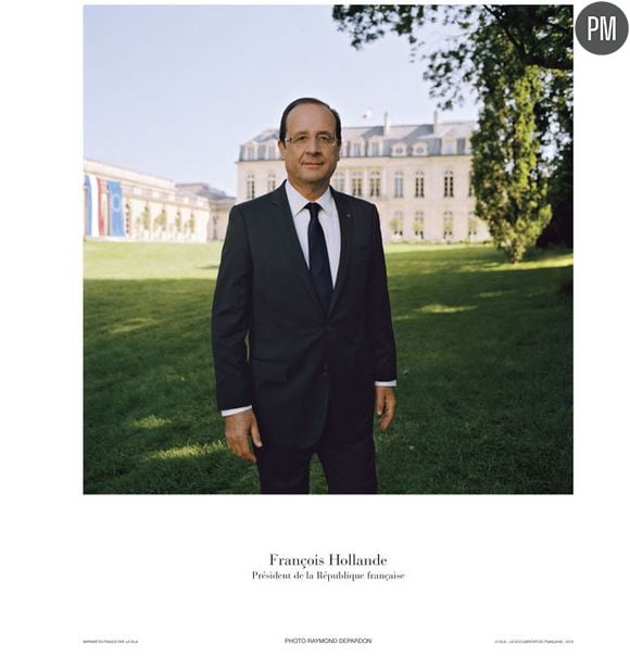 La photo officielle de François Hollande.