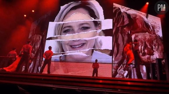 Au Stade de France, Madonna a bien diffusé la vidéo comparant Marine Le Pen à Adolf Hitler