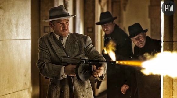 Scène du film "Gangster Squad" avec Sean Penn et Ryan Gosling